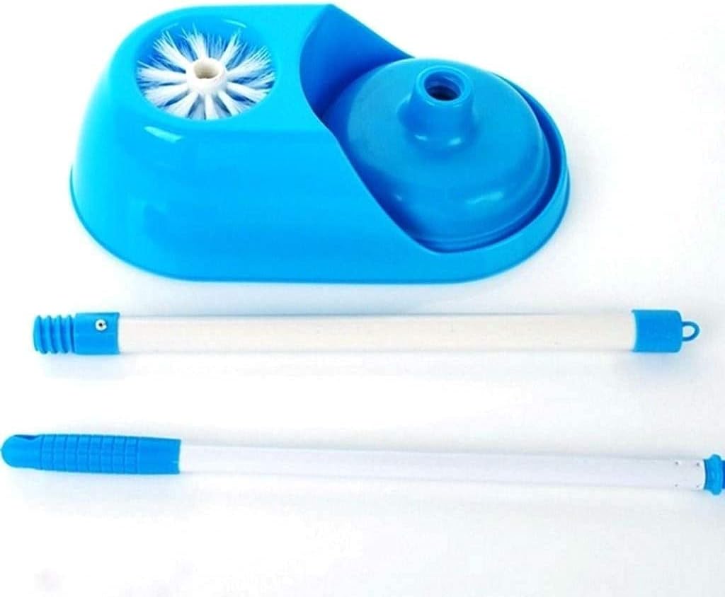 WSYTY Toilet Brush with Turbo Plunger Set and Caddy