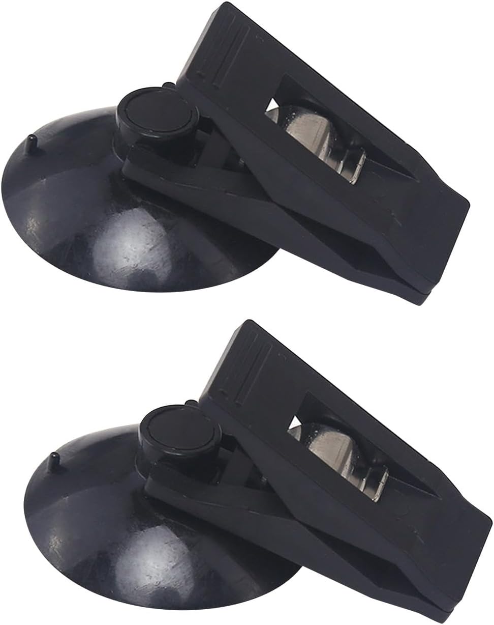 Car Suction Cup Clip Round Ticket Holder Reusable Fixing Tool