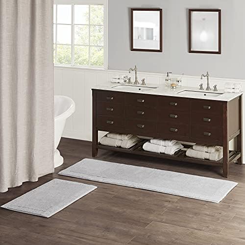 Madison Park Signature Splendor Reversible Bath Rug - 3000 GSM Cotton Plush