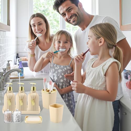 WSBArt 20PC Bathroom Accessory Set