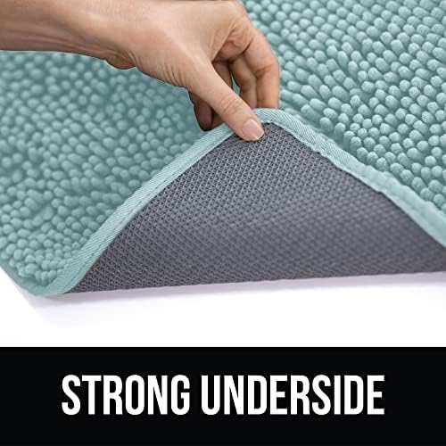KANGAROO Plush Bath Rug 24x17 Seafoam