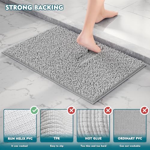RUN HELIX 3 Piece Bathroom Rug Set 1