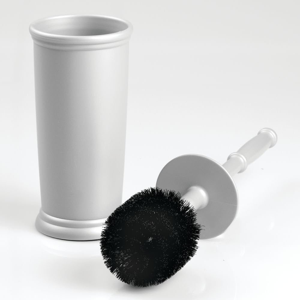 InterDesign iDesign Kent Toilet Brush and Holder - Gray 1
