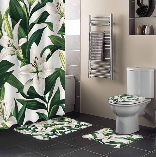 ZOE GARDEN Watercolor Flower Bath Set