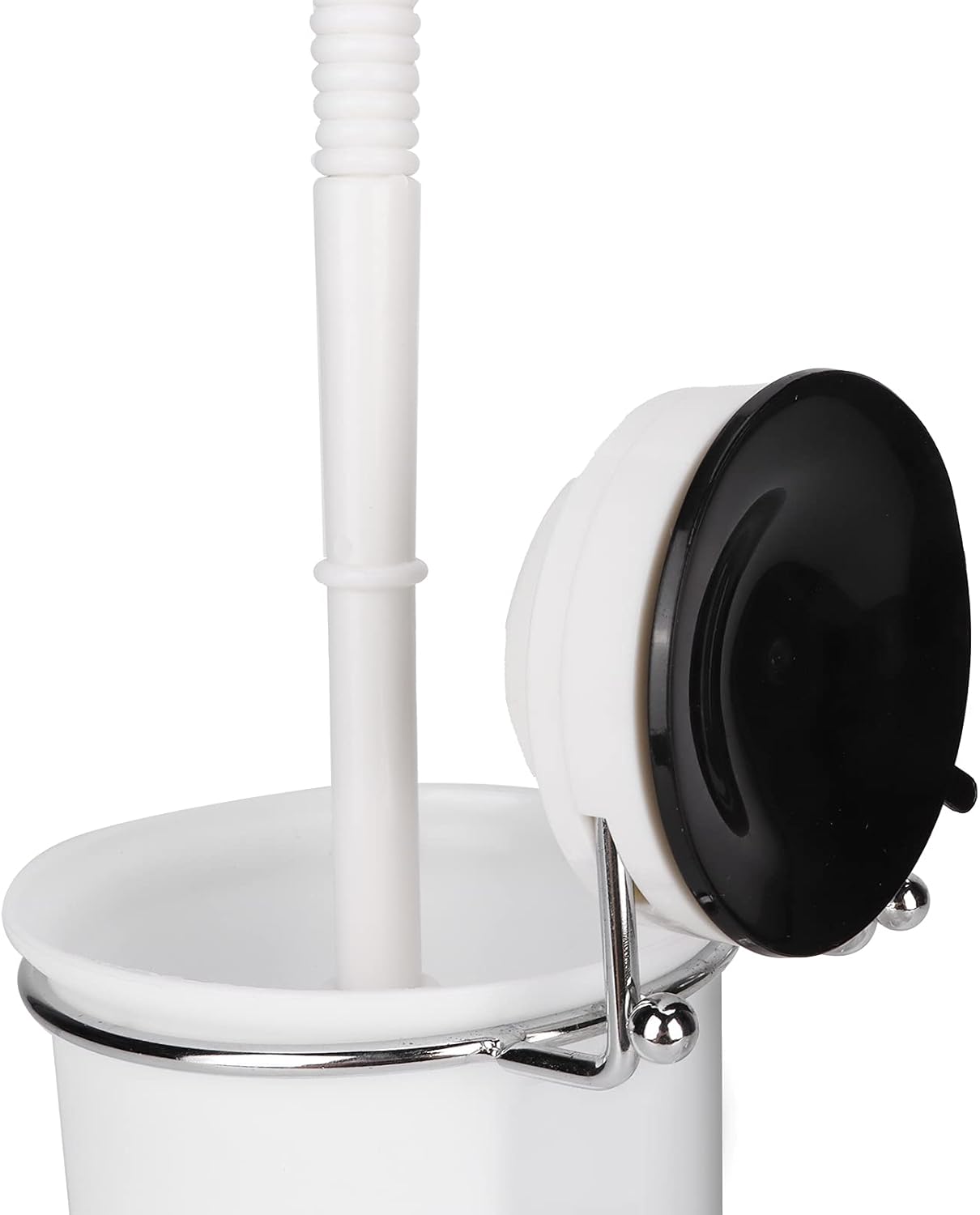 Keenso Toilet Brush with Wall Mount Holder and Suction Cup