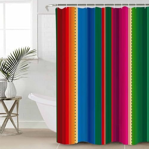 ZOE GARDEN Mexican Stripes Bathroom Set