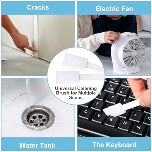40PCS Disposable Crevice Cleaning Brushes for Small Spaces