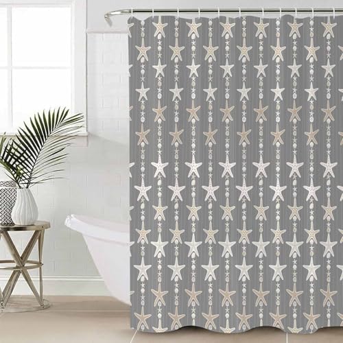 ZOE GARDEN Starfish Grey Bathroom Set 1