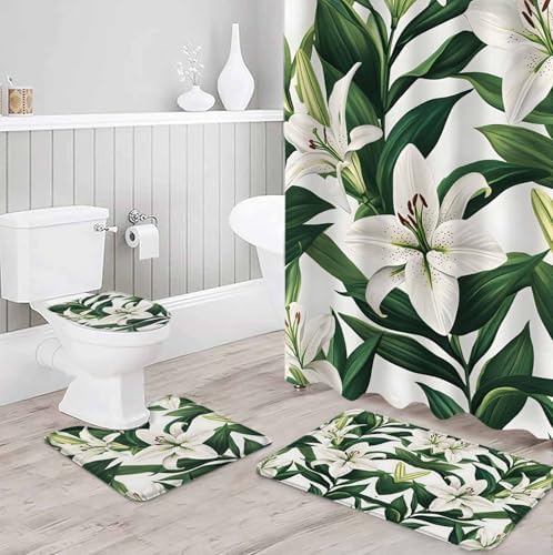 ZOE GARDEN Watercolor Flower Bath Set