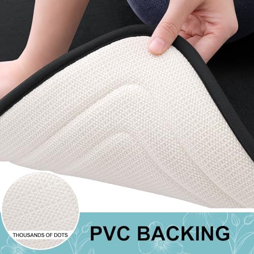Grandaily Memory Foam Bath Mat 30x20 Ultra Soft and Non-Slip