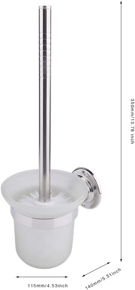 Gavigain Wall-Mounted Toilet Scrubber Brush Set with Holder