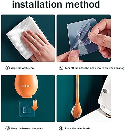 Ochine Baseball Shape Toilet Brush with Holder