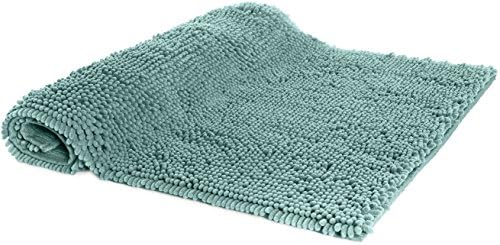 Amazon Basics Seafoam Green Bath Rug 21x34