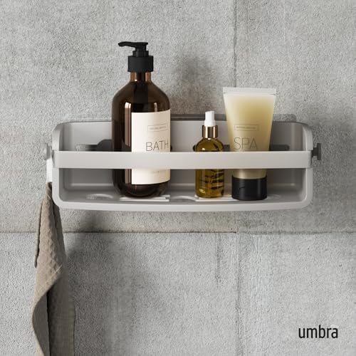 Umbra Flex Adhesive Grey Shower Caddy