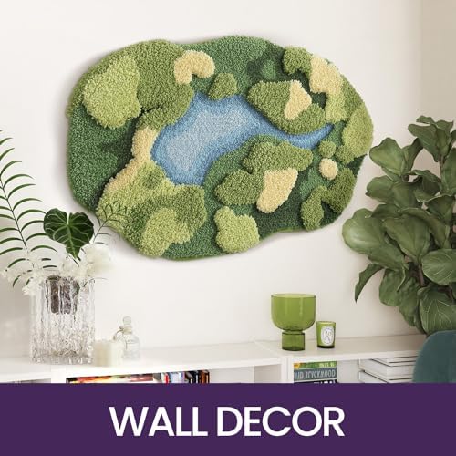 DEXI Moss Green Bath Mat 20x32