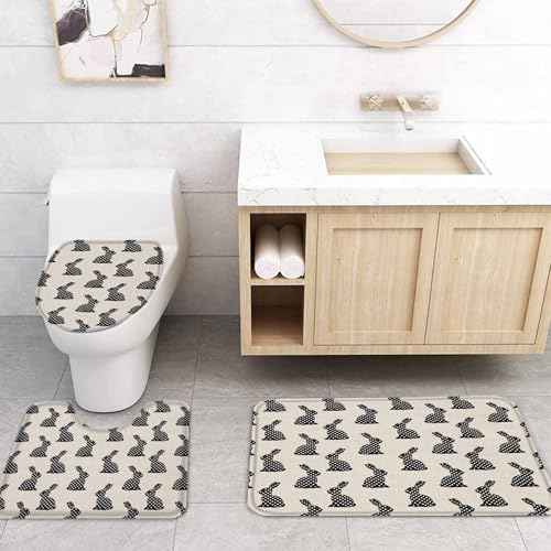 ZOE GARDEN Easter Rabbit Bathroom Set 1