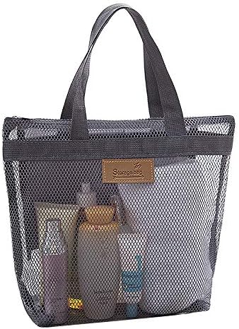DIOMMELL Mesh Shower Caddy Quick Dry Tote Bag Portable Lightweight