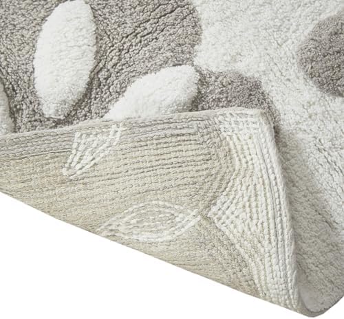 Madison Park Casablanca Cotton Tufted Bath Rug - Taupe 20 x 30