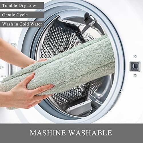 Kmson Ombre Bath Mat Green 20x32