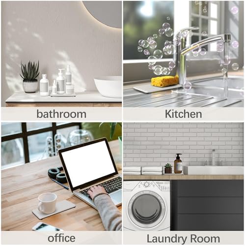 YEECOPON Set of 4 Bathroom Vanity Tray