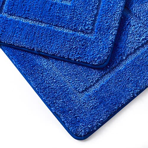 WPM Royal Blue Trellis Bathroom Combo Set
