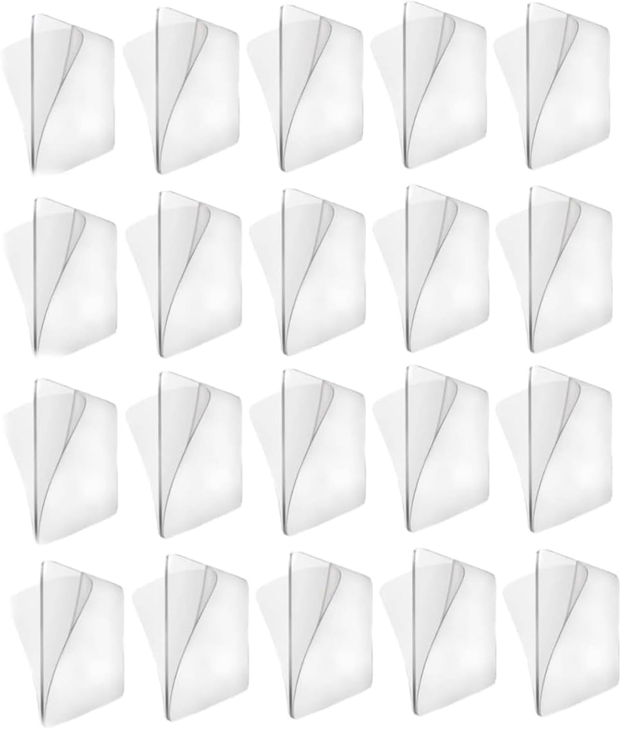 Tustao 10Pcs Wall Mounted Sticky Pads for Shower Caddy Organizer Holder