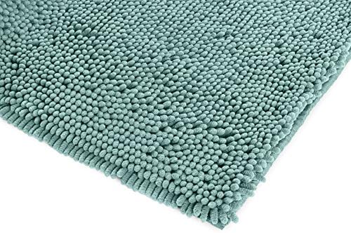 Amazon Basics Seafoam Green Bath Rug 21x34