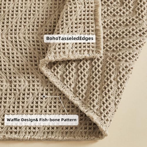 BULULOM Boho Bath Mat - Ultra Soft Non Slip Quick Dry 18x30 Inch