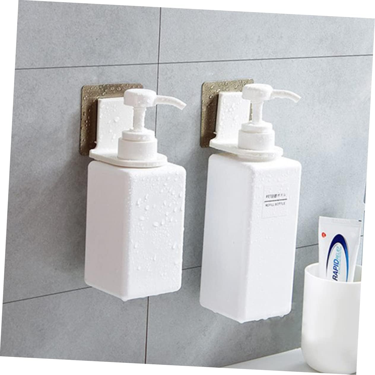 FRCOLOR Shower Gel Bottle Holder Shelves Storage Rack