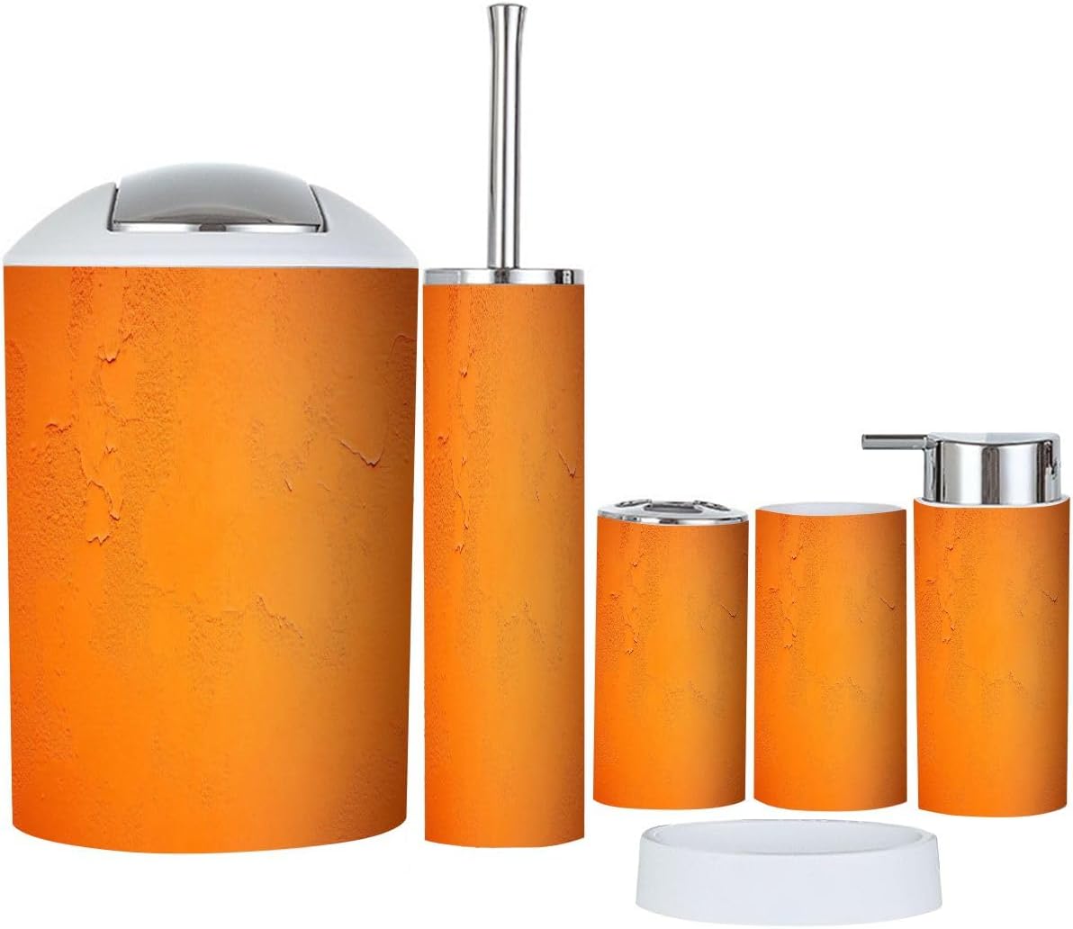 Boho Bathroom Accessory Set 6 Piece