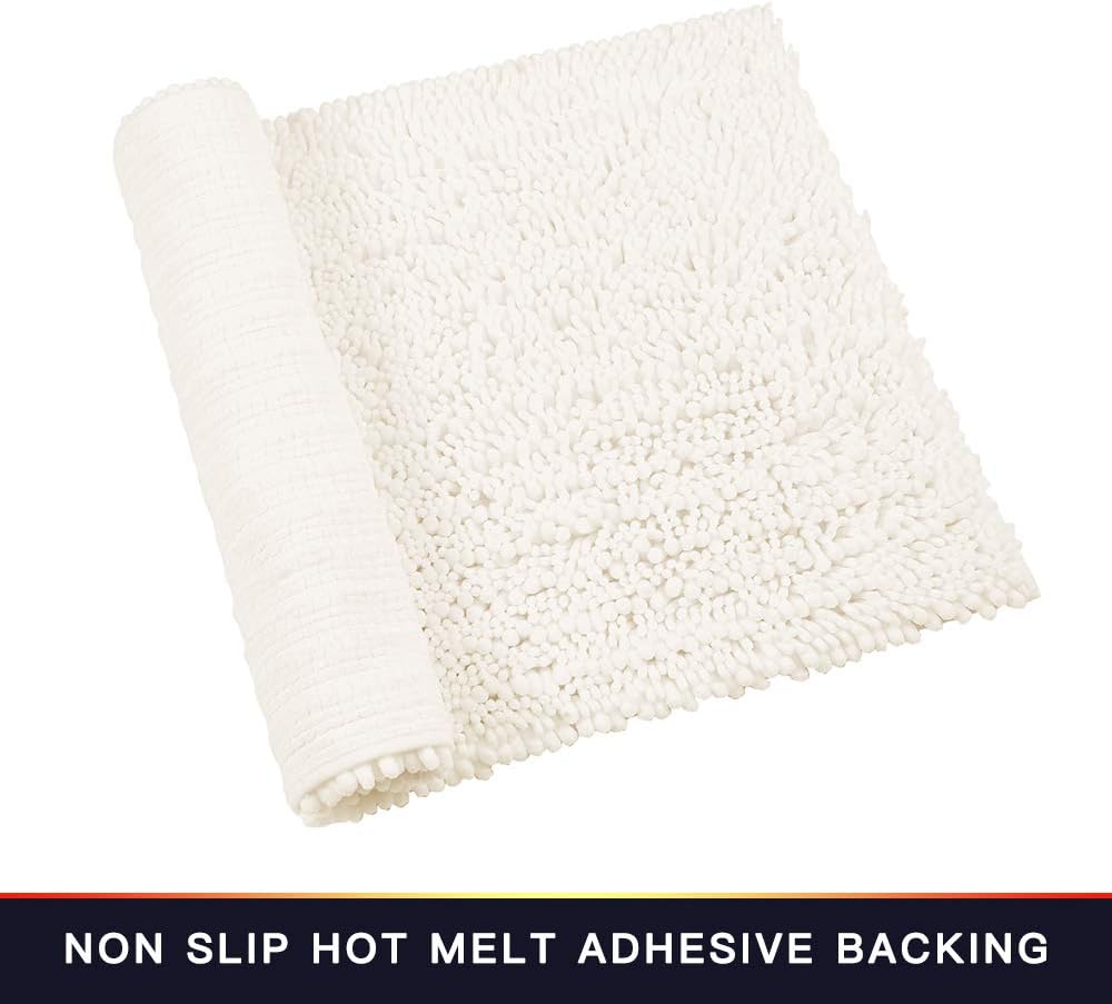 Walensee 2 Piece Bath Rug Set Non Slip Chenille