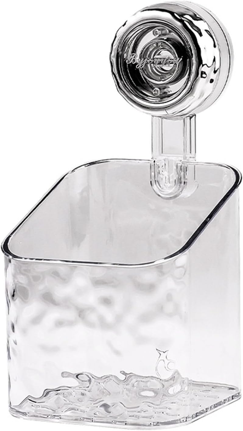 BILIKEYU Luxury Glacier Shower Caddy with Suction Cups 1