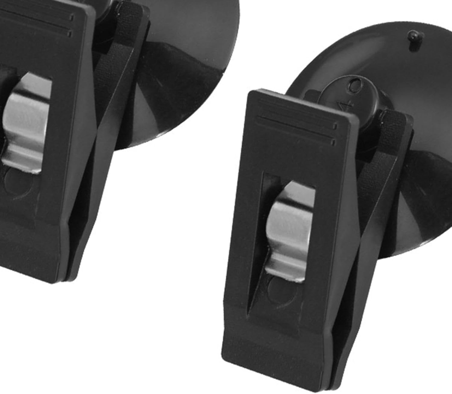 Car Suction Cup Clip Round Ticket Holder Reusable Fixing Tool