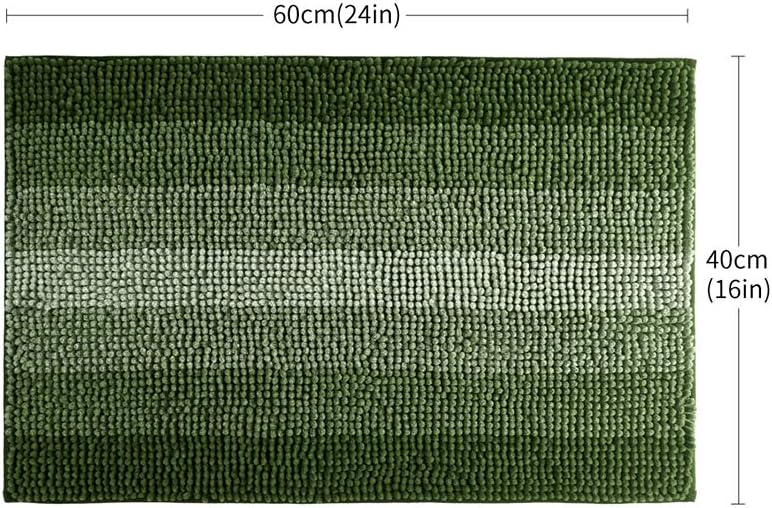 COSY HOMEER 24x17 Inch Non-Slip Bath Rug 1
