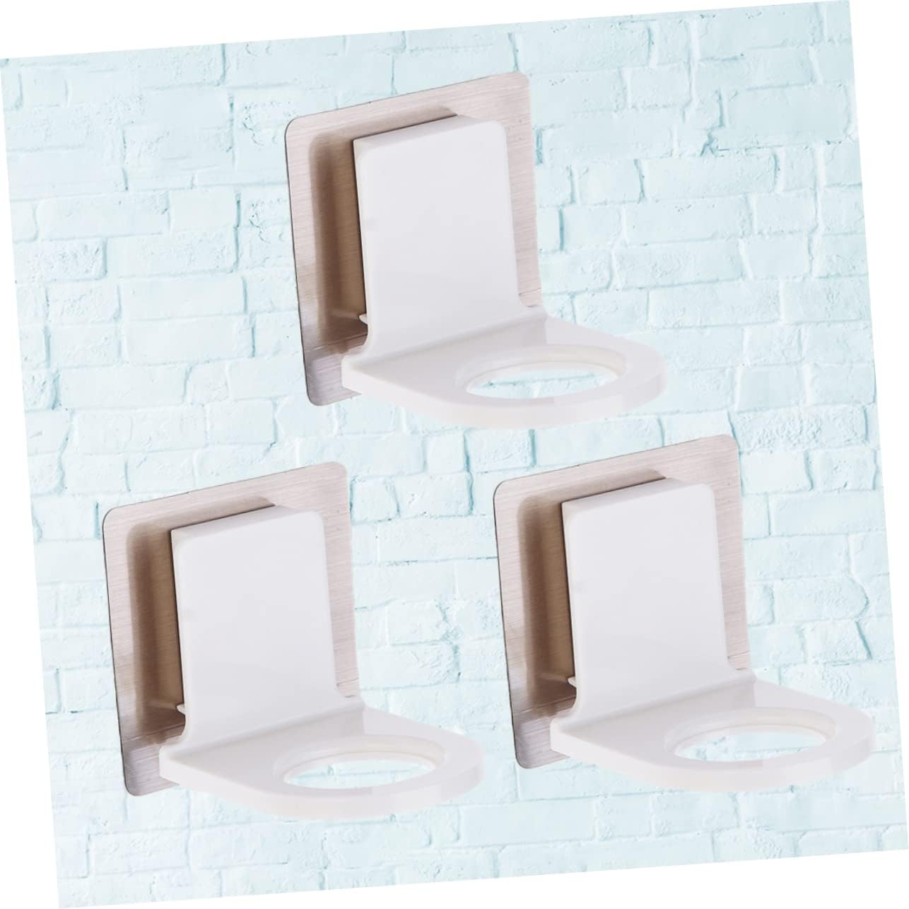 Ipetboom Shower Gel Holder Stand Self-Adhesive Rack for Bathroom