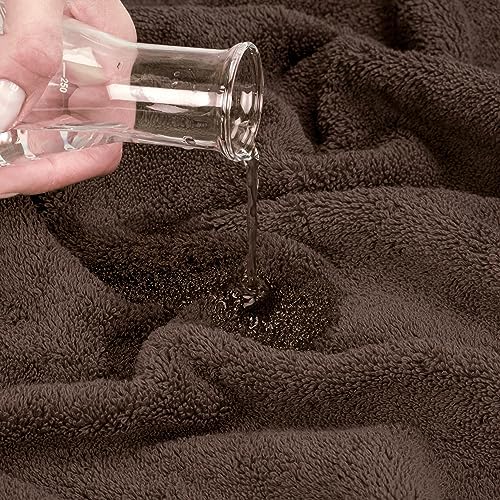 Cotton Paradise 6 Piece Brown Towel Set