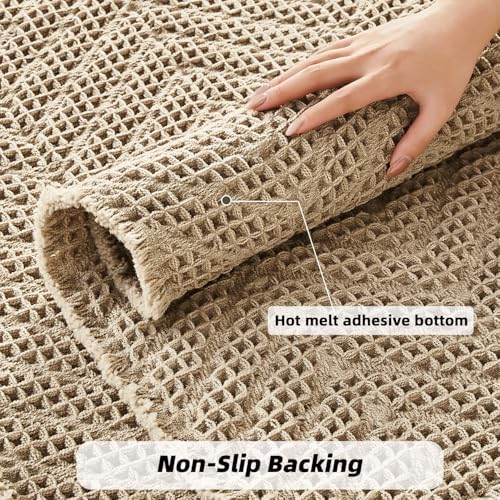 BULULOM Boho Bath Mat - Ultra Soft Non Slip Quick Dry 18x30 Inch
