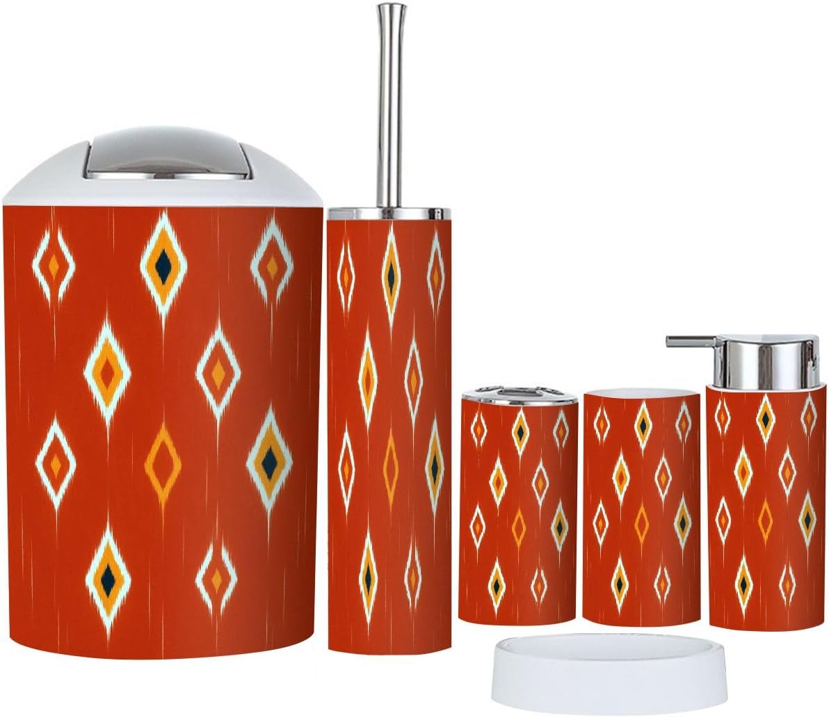 TRANQDEHOM 6 Piece Bathroom Accessory Set 1