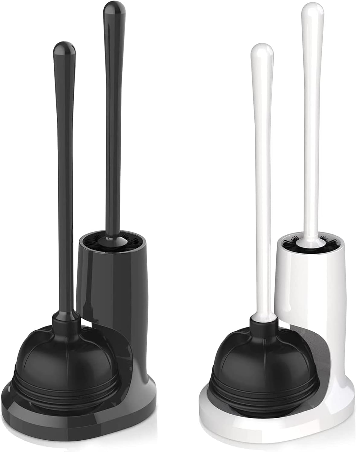 UPTRONIC Toilet Plunger and Brush Set 1