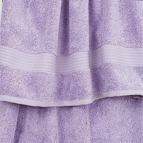 Cotton Paradise 6 Piece Lilac Towel Set 1