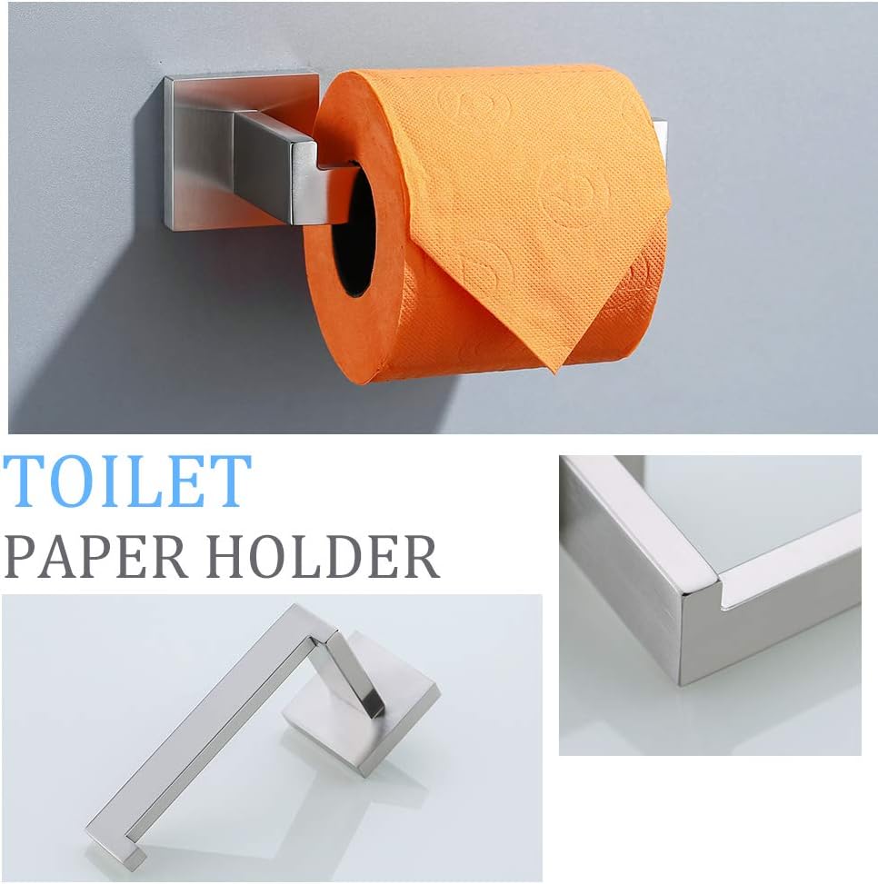 Turs 304 Stainless Steel Toilet Paper Holder Wall Mount 1