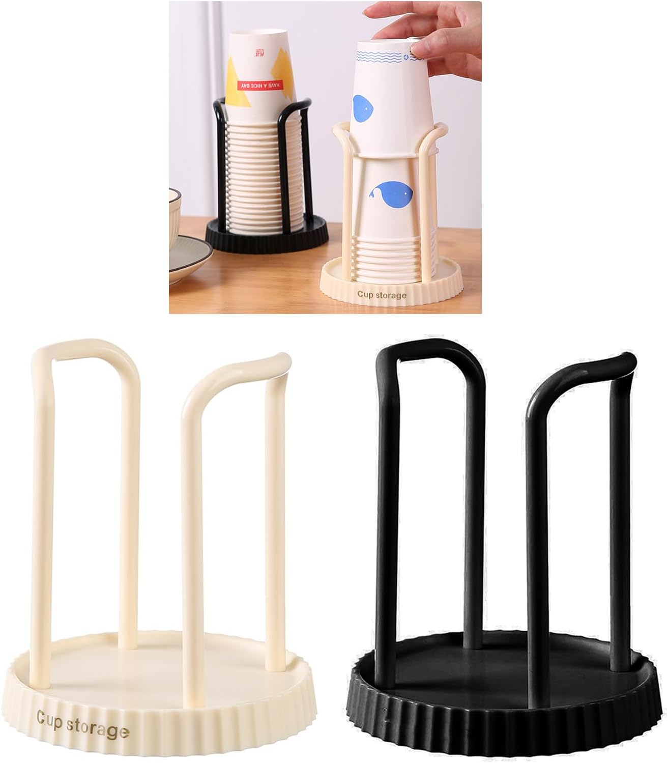 Techinal Disposables Cup Holder Organizer Stand 1