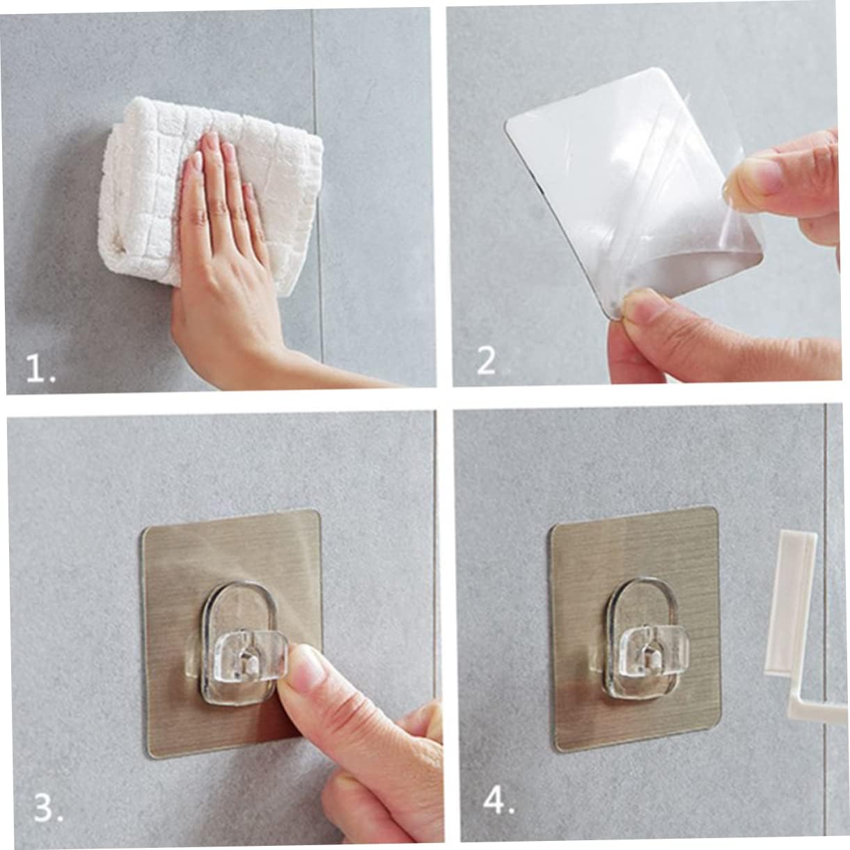 Ipetboom Shower Gel Holder Stand Self-Adhesive Rack for Bathroom