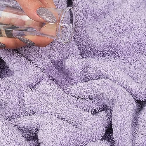 Cotton Paradise 6 Piece Lilac Towel Set 1