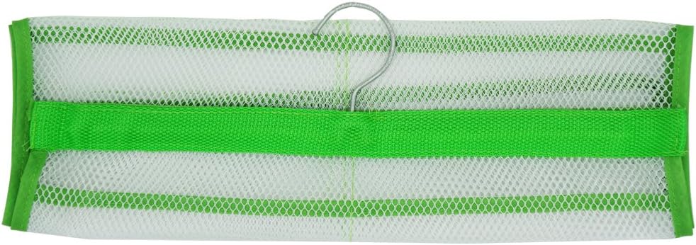 ALYER 6 Pocket Hanging Mesh Shower Caddy Green