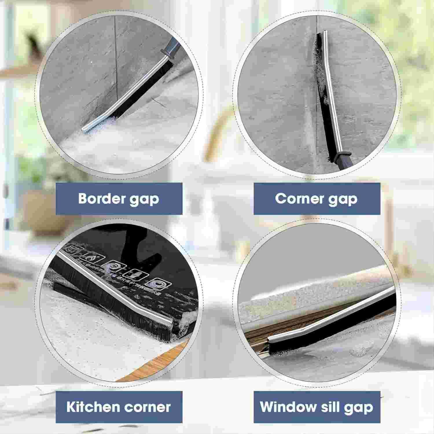 JWCE Crevice Cleaning Brush Kit for Hard-to-Reach Areas
