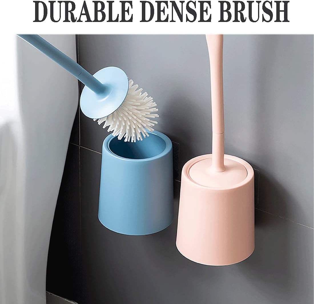 GYDMEG Toilet Brush and Holder Set - White
