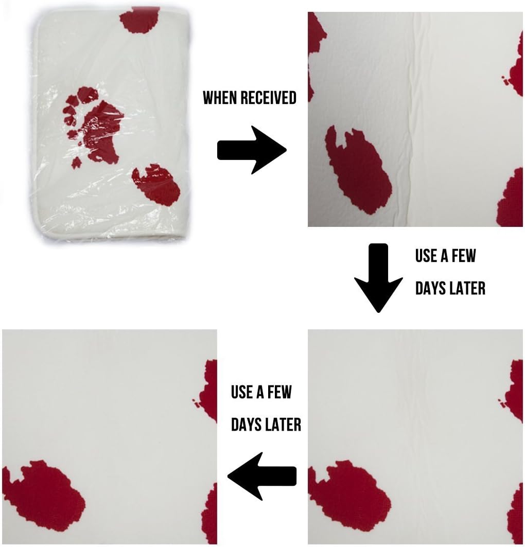 Galaxy Blue Purple Bath Mat with Non-Slip Design