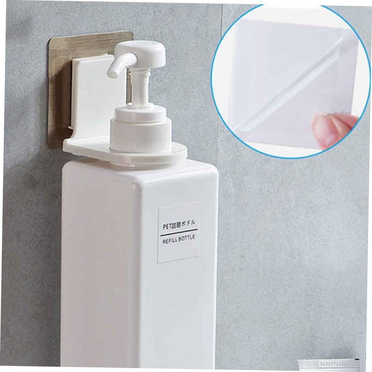 Anneome 3PCS Self-Adhesive Shower Gel Bottle Rack