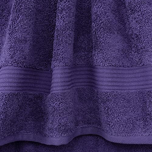Cotton Paradise 6 Piece Purple Towel Set